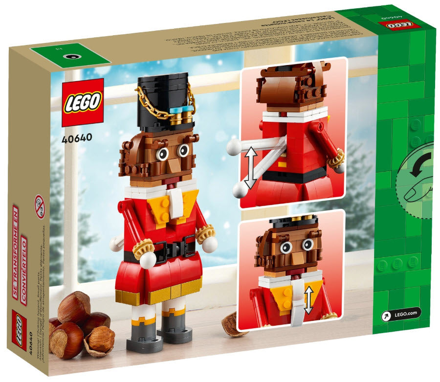 Box Rückseite: LEGO Iconic 40640 Nussknacker