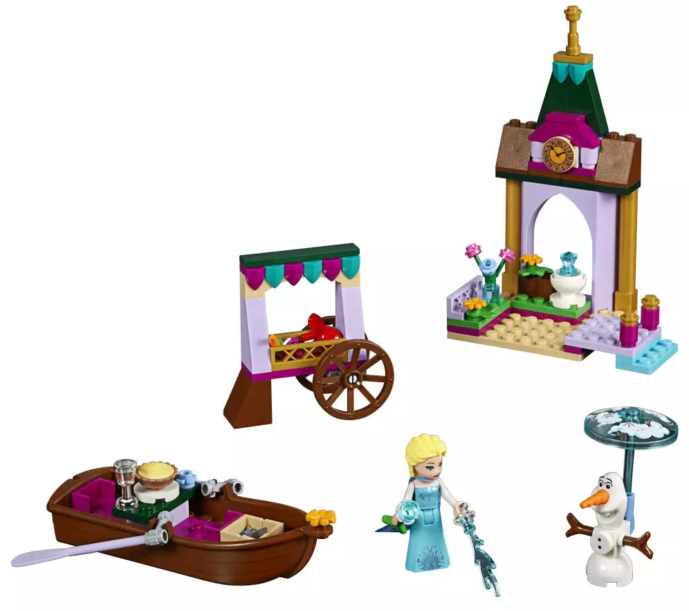 Inhalt: LEGO Disney Princess 41155 Elsas Abenteuer auf dem Markt