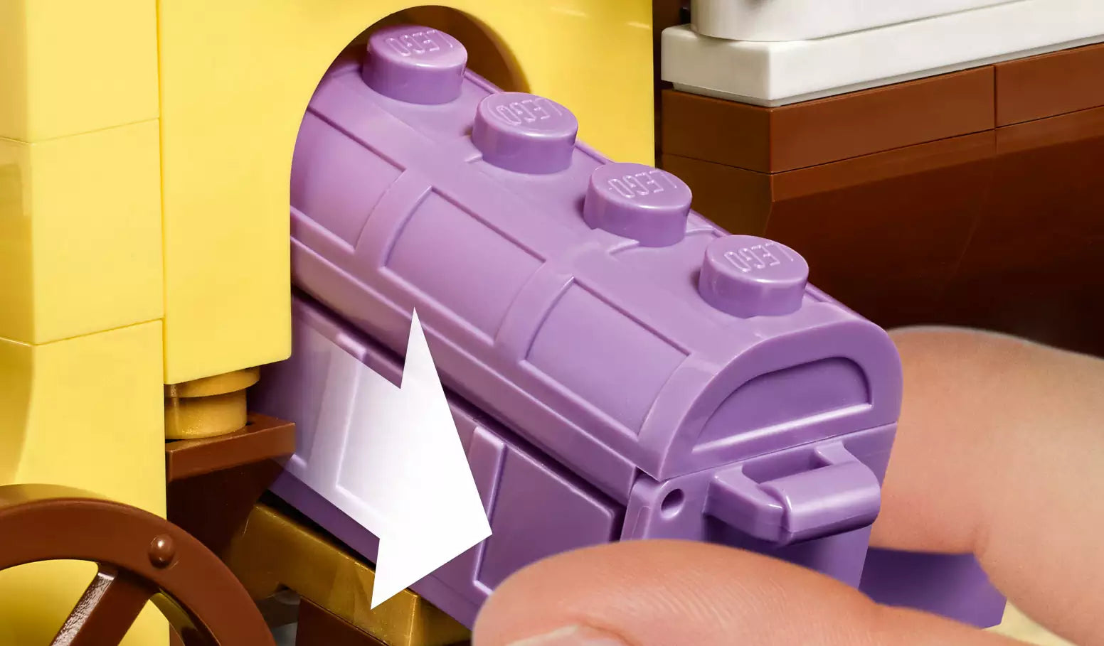 Detail 2: LEGO Disney Princess 41157 Rapunzels Reisekutsche