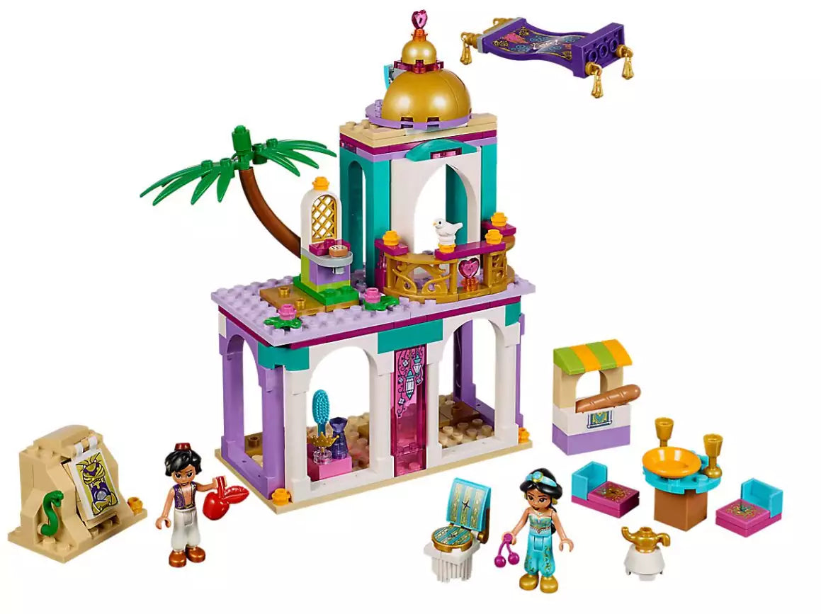 Inhalt: LEGO Disney Princess 41161 Aladdins und Jasmins Palastabenteuer