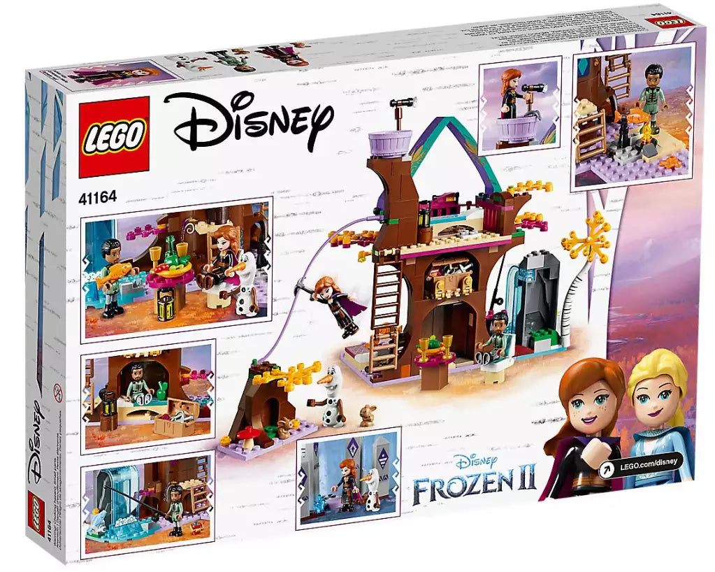 Box Rückseite: LEGO Disney Princess 41164 Verzaubertes Baumhaus