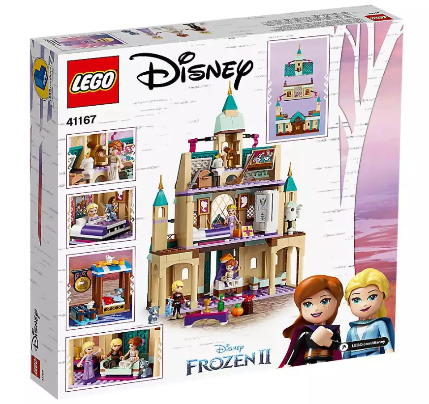 Box Rückseite: LEGO Disney Princess 41167 Schloss Arendelle