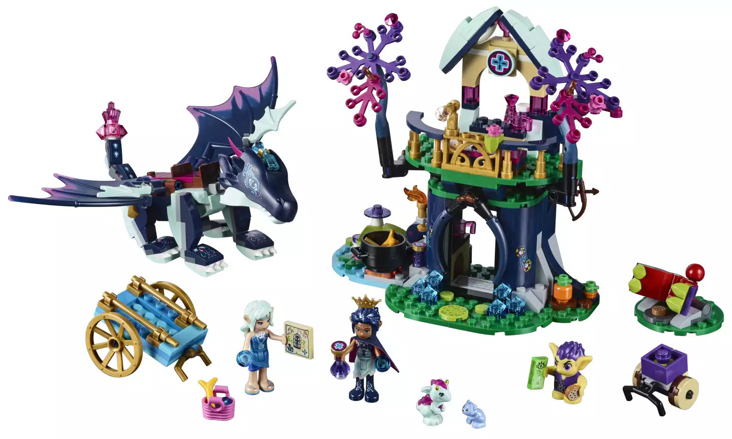 Inhalt: LEGO Elves 41187 Rosalyns heilendes Versteck