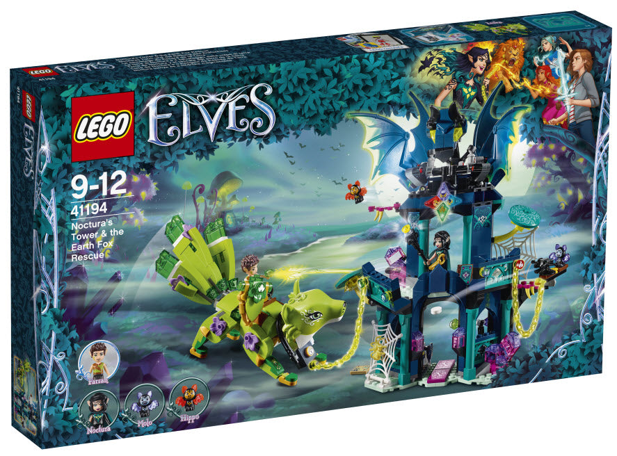 LEGO Elves 41194 Nocturas Turm und die Rettung des Erdfuchses