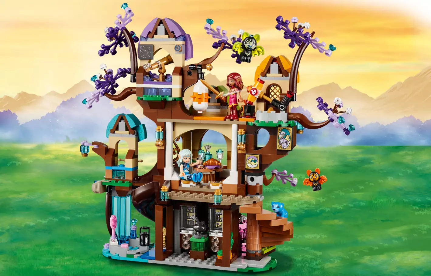 Detail 1: LEGO Elves 41196 Fledermaus-Angriff auf den Elfen-Sternbaum