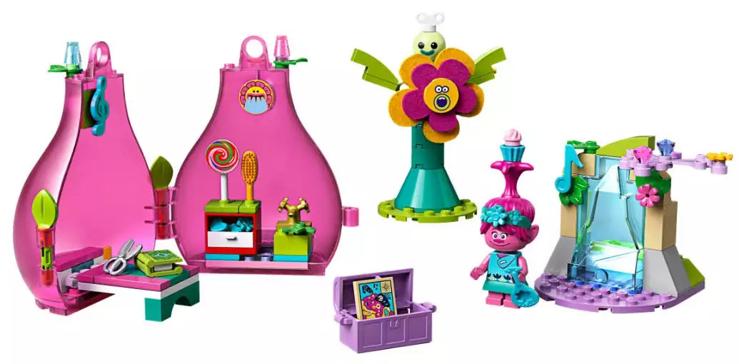 Inhalt: LEGO Trolls 41251 Poppys Wohnblüte