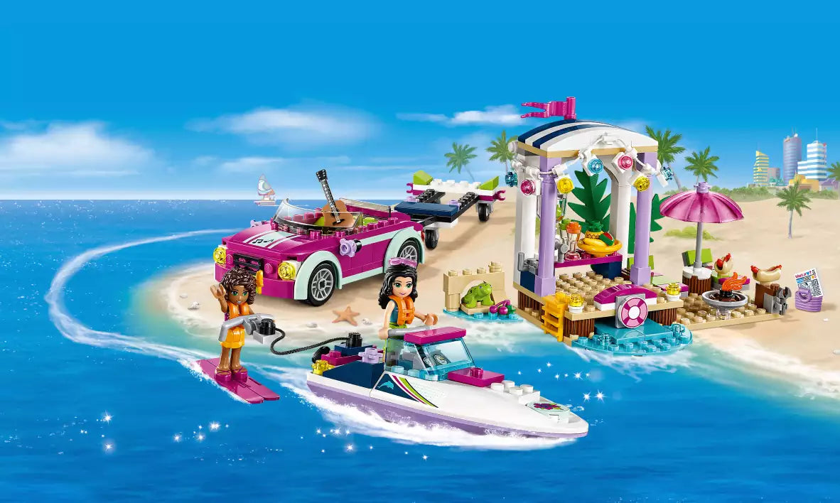 LEGO Friends 41316 Andreas Rennboot-Transporter, Detail 1
