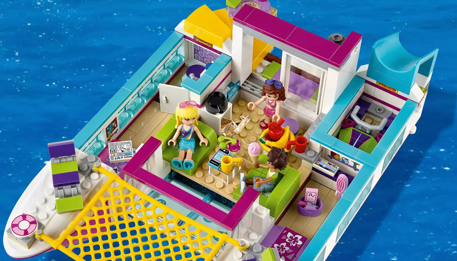 LEGO Friends 41317 Sonnenschein-Katamaran, Detail 2
