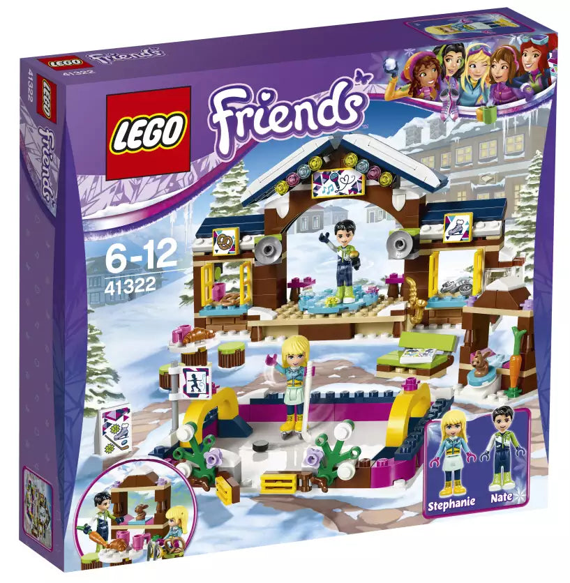 LEGO Friends 41322 Eislaufplatz im Wintersportort