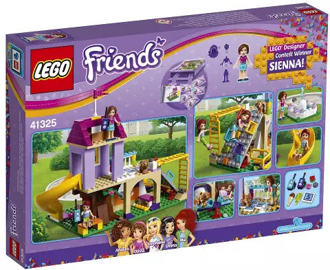 LEGO Friends 41325 Heartlake City Spielplatz, Box Rückansicht