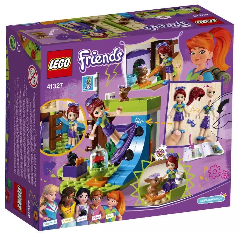 Box Rückansicht: LEGO Friends 41327 Mias Zimmer