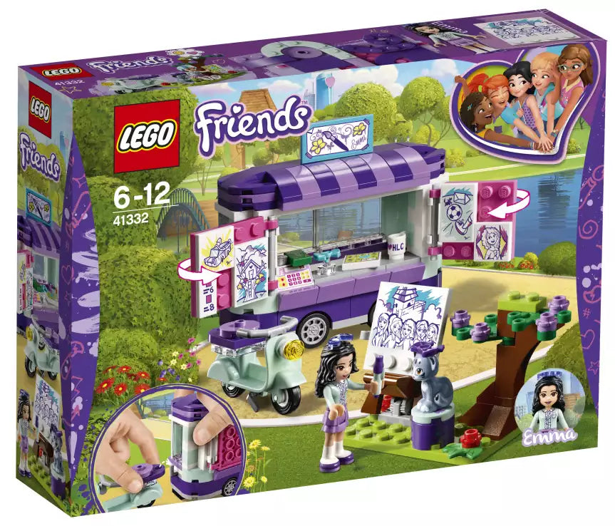 LEGO Friends 41332 Emmas rollender Kunstkiosk