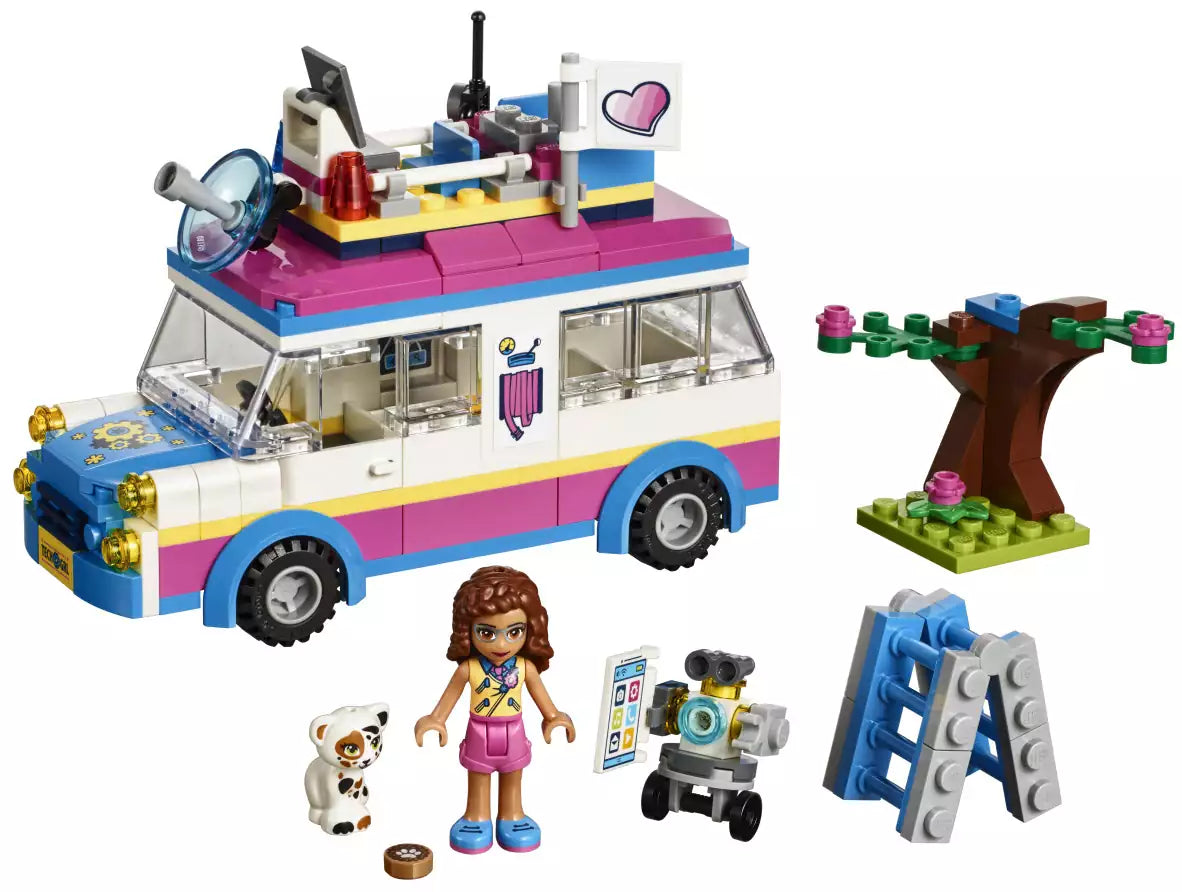 Inhalt: LEGO Friends 41333 Olivias Rettungsfahrzeug