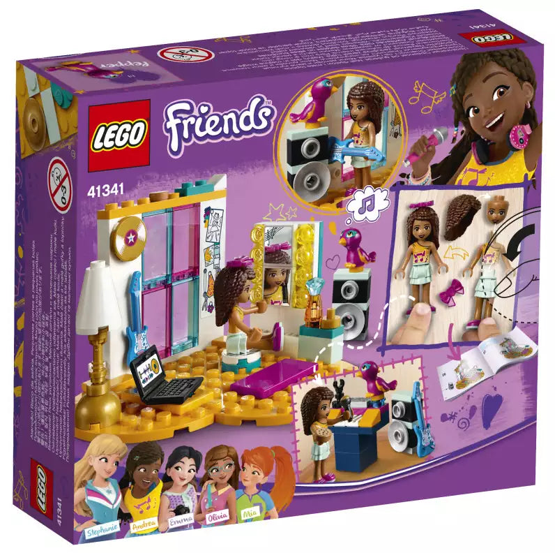Box Rückansicht: LEGO Friends 41341 Andreas Zimmer
