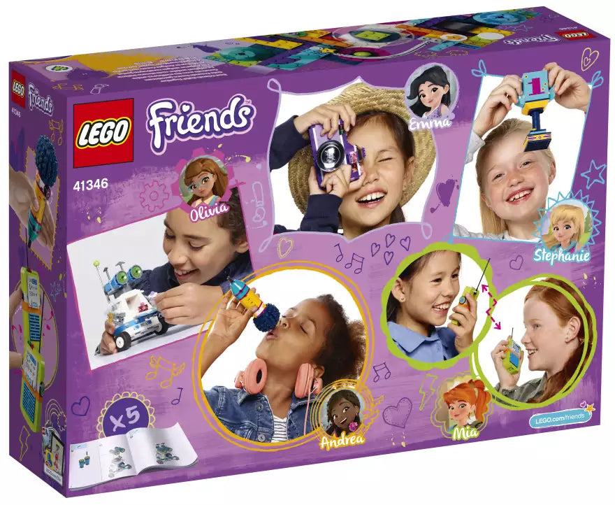 Box Rückansicht: LEGO Friends 41346 Freundschafts-Box