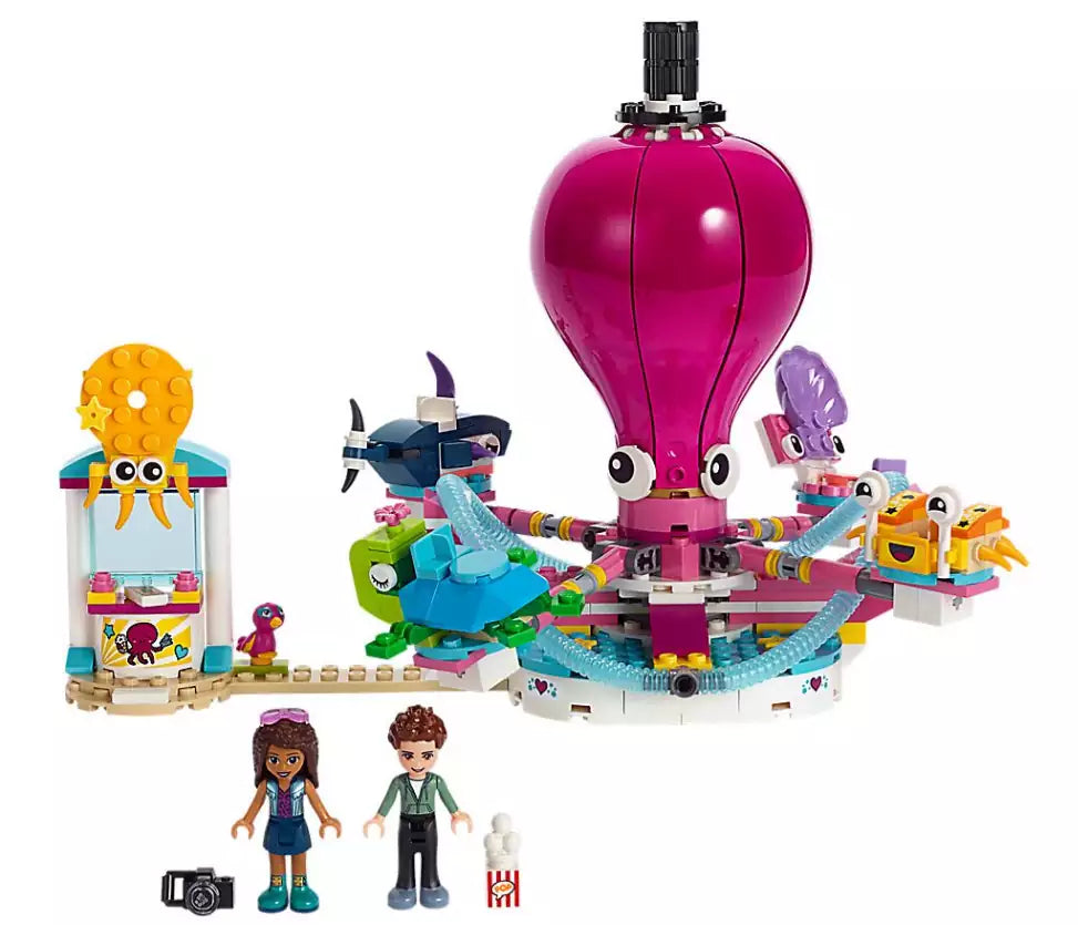 Inhalt: LEGO Friends 41373 Lustiges Oktopus-Karussell