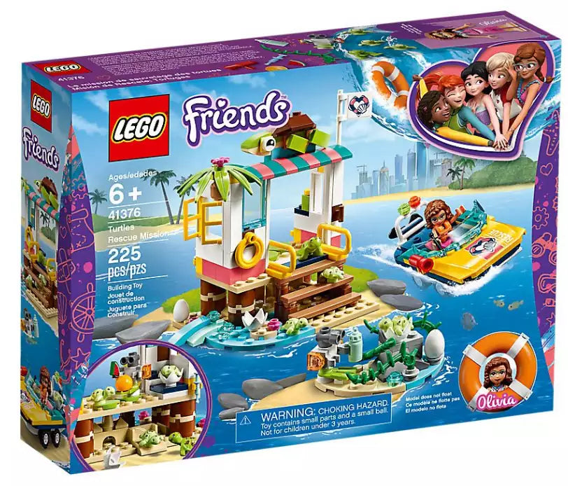LEGO Friends 41376 Schildkröten-Rettungsstation