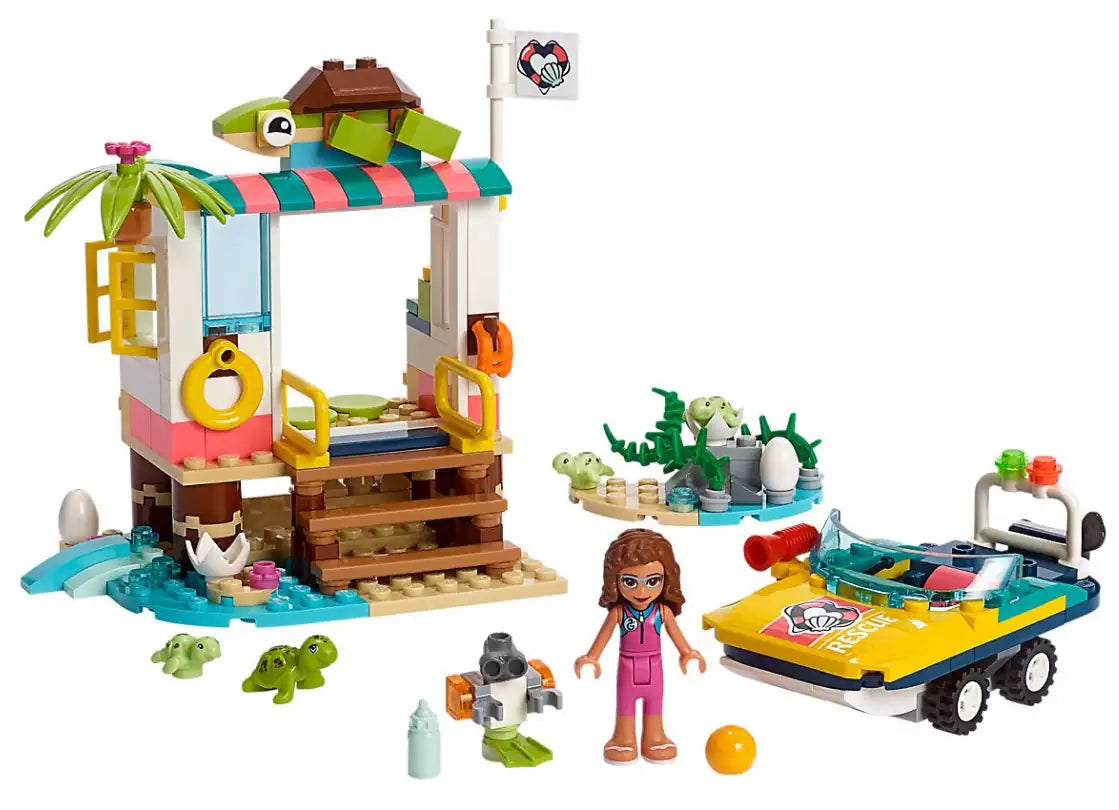 Inhalt: LEGO Friends 41376 Schildkröten-Rettungsstation
