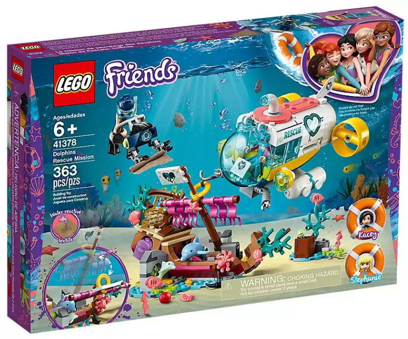 LEGO Friends 41378 Rettungs-U-Boot für Delfine
