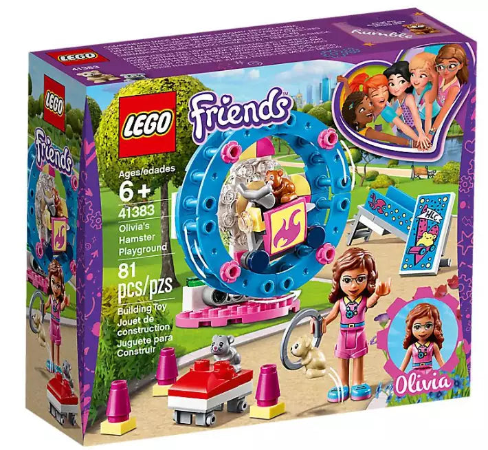 LEGO Friends 41383 Olivias Hamster-Spielplatz