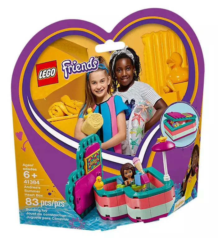 LEGO Friends 41384 Andreas sommerliche Herzbox