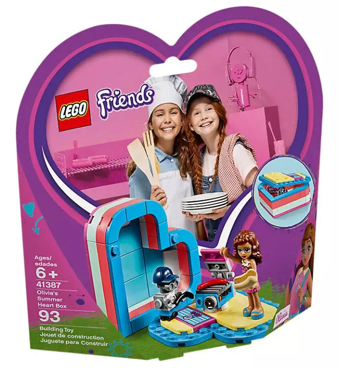 LEGO Friends 41387 Olivias sommerliche Herzbox