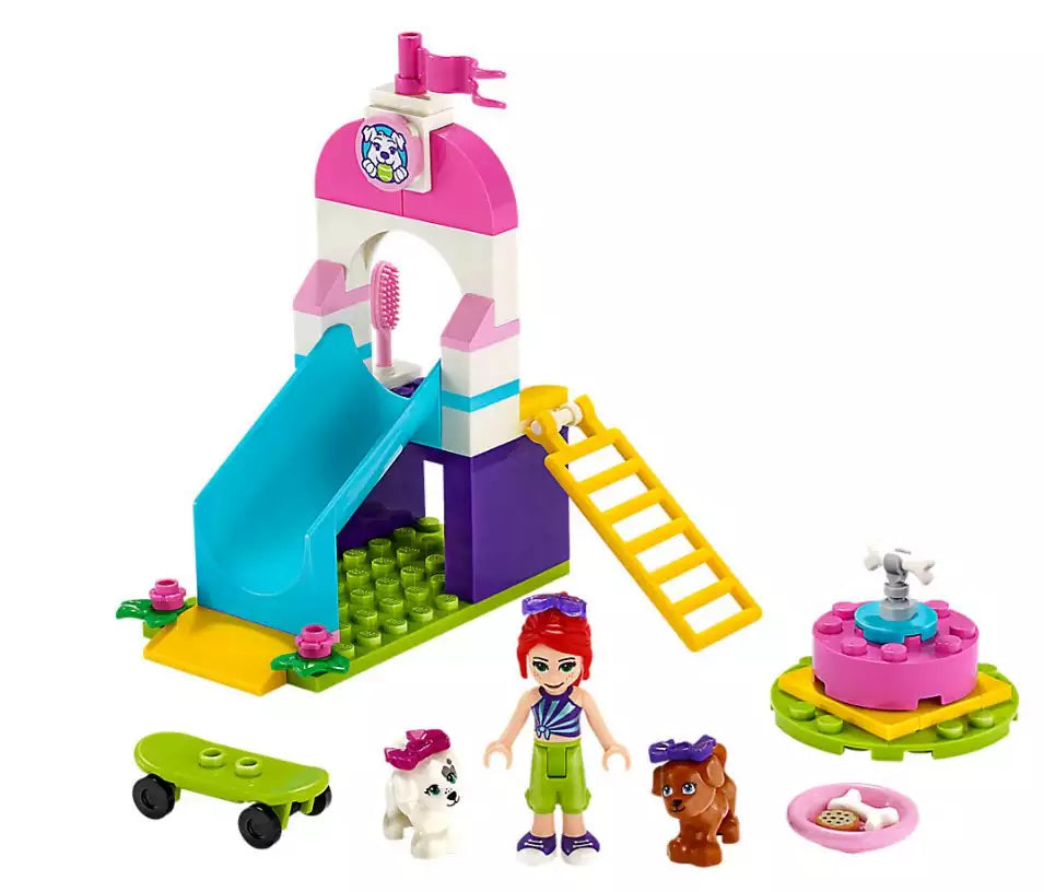 Inhalt: LEGO Friends 41396 Welpenspielplatz