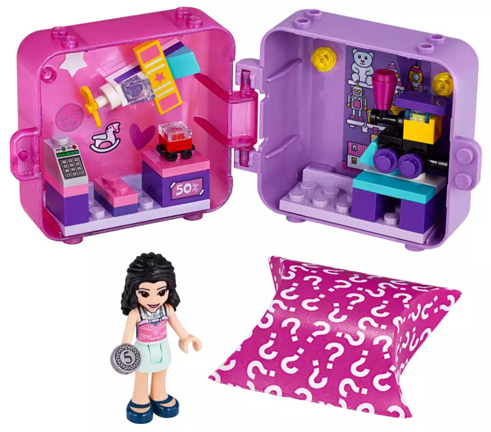 Inhalt: LEGO Friends 41409 Emmas magischer Würfel – Spielzeuggeschäft