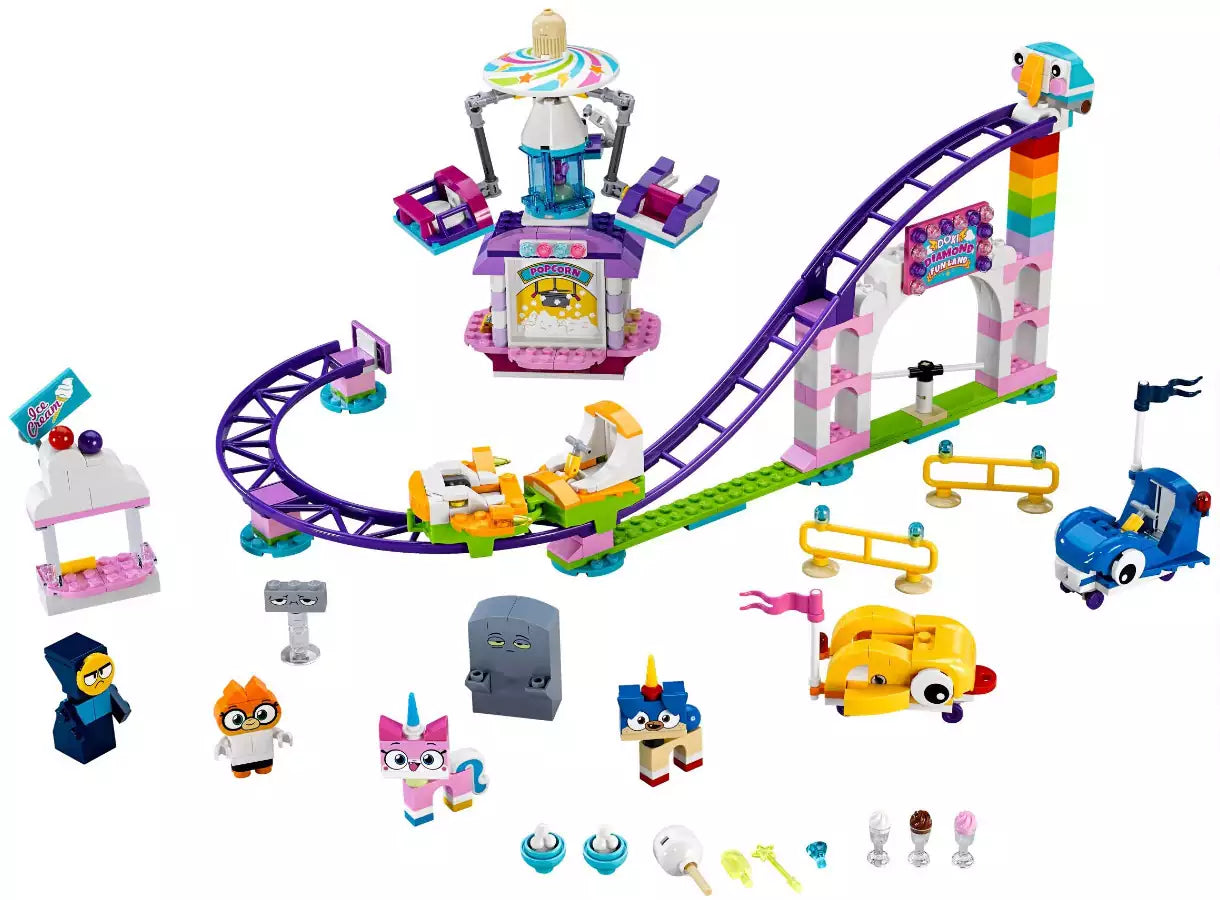 Inhalt: LEGO UniKitty 41456 Einhorn Kittys Königreich - Jahrmarktspaß