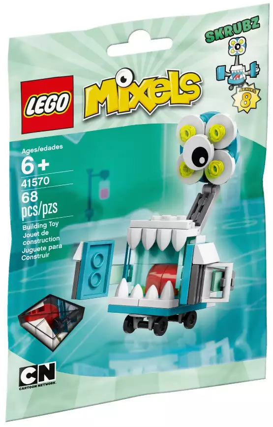 Verpackung: LEGO Mixels Serie 8 41570 SKRUBZ