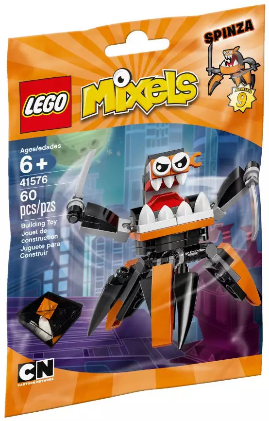 Verpackung: LEGO Mixels Serie 9 41576 Spinza