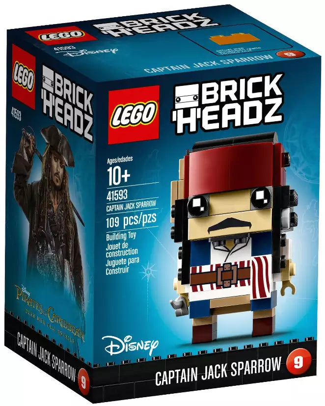 LEGO Brickheadz 41593 Captain Jack Sparrow