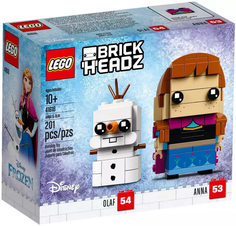 LEGO Brickheadz 41618 Anna und Olaf