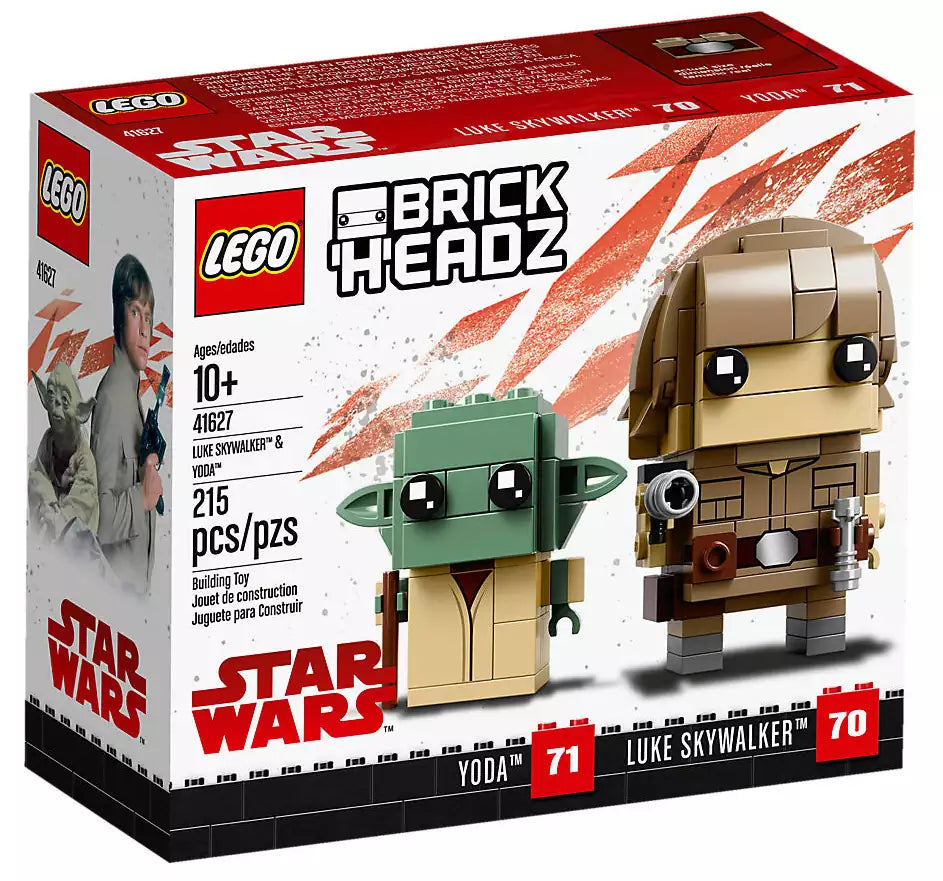 LEGO Brickheadz 41627 Luke Skywalker und Yoda