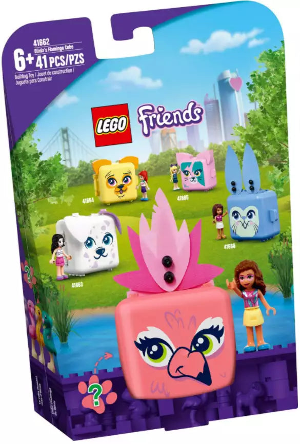 LEGO Friends 41662 Olivias Flamingo-Würfel