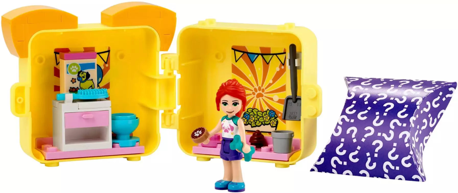 Inhalt: LEGO Friends 41664 Mias Mops-Würfel
