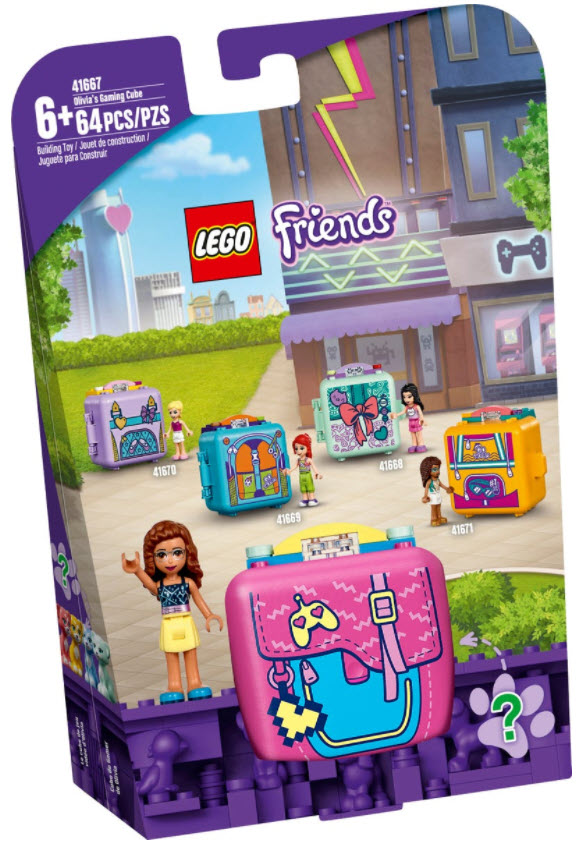 LEGO Friends 41667 Olivias Spiele-Würfel