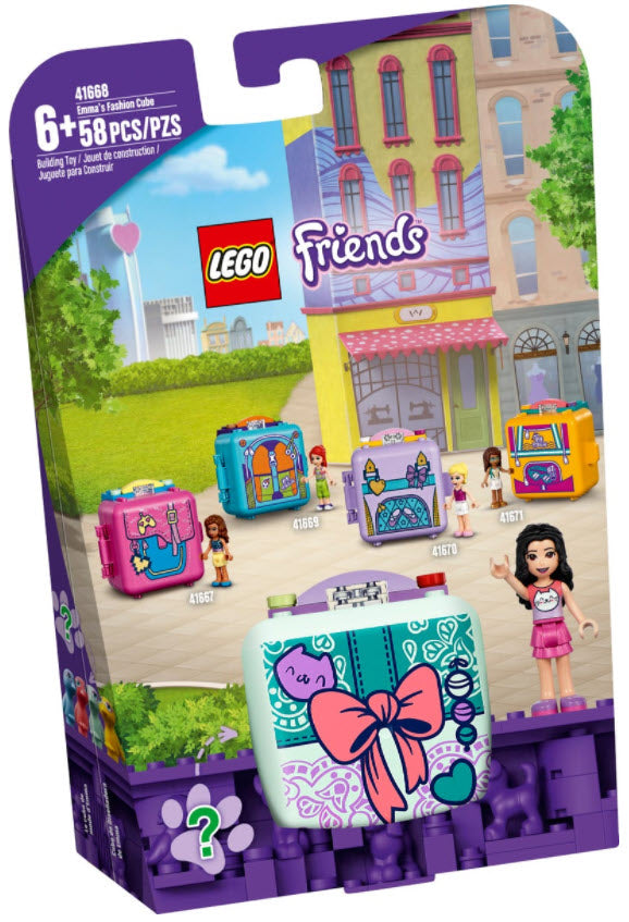 LEGO Friends 41668 Emmas Mode-Würfel