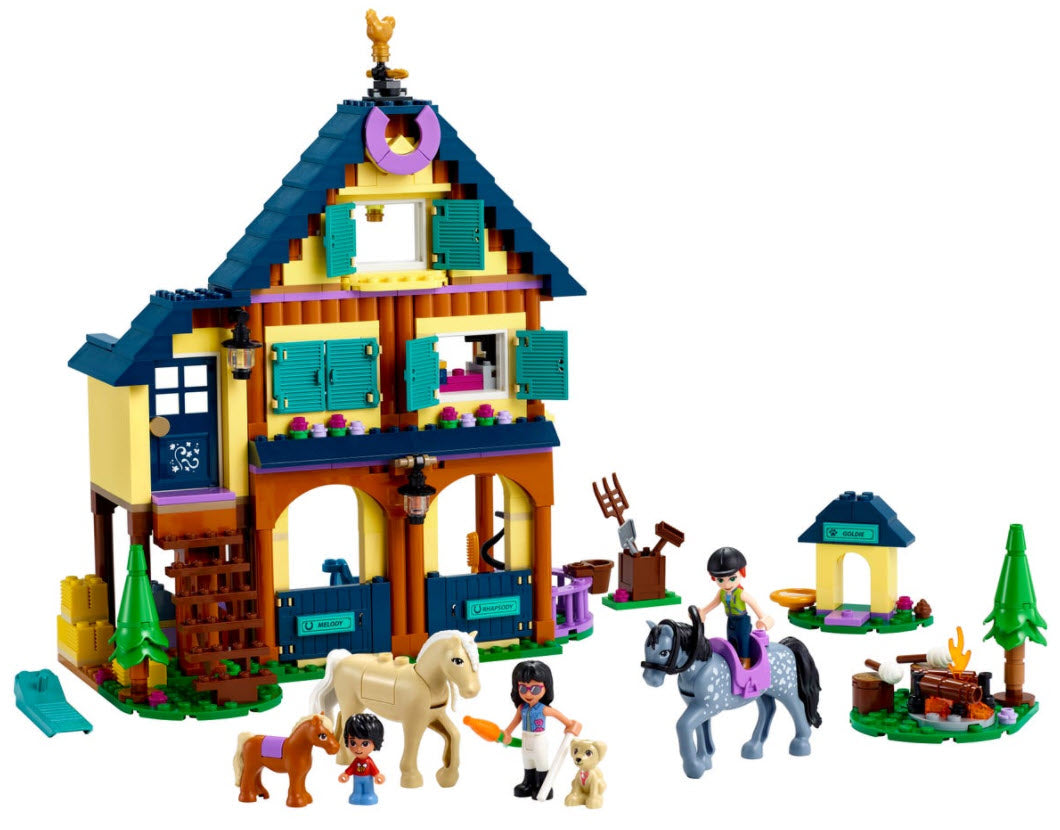 Inhalt: LEGO Friends 41683 Reiterhof im Wald