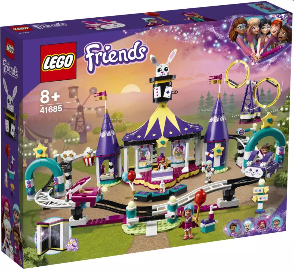 LEGO Friends 41685 Magische Jahrmarktachterbahn