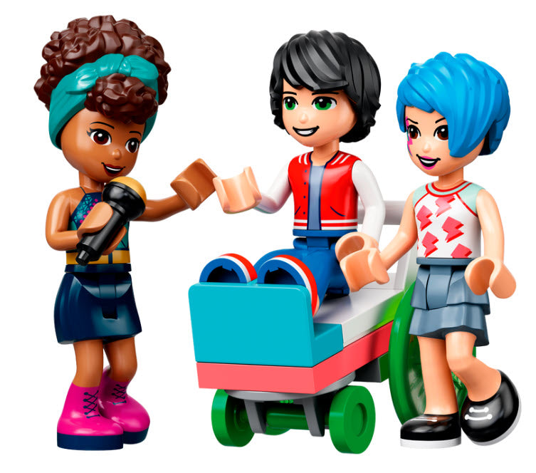 Minifiguren: LEGO Friends 41708 Rollschuhdisco