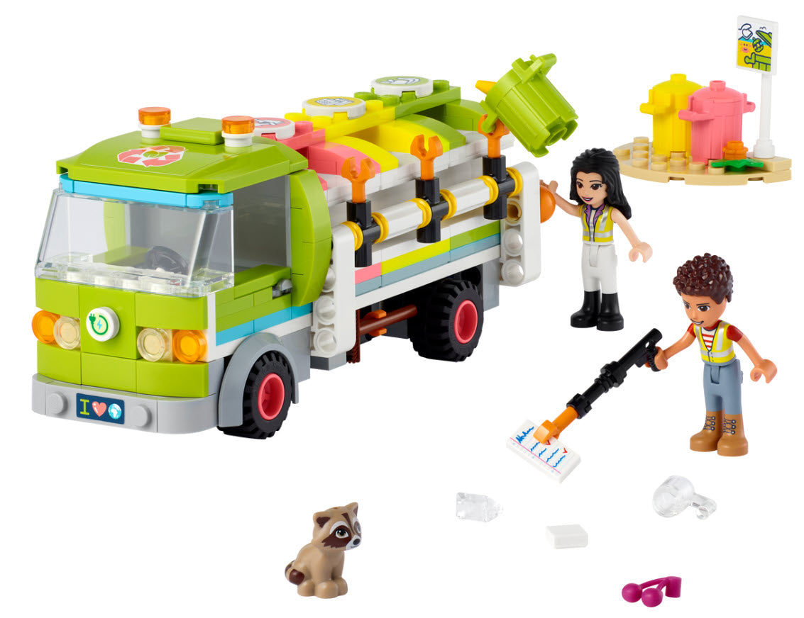 Inhalt: LEGO Friends 41712 Recycling-Auto