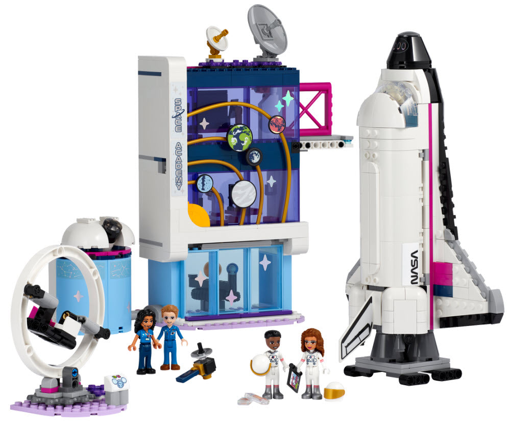 Inhalt: LEGO Friends 41713 Olivias Raumfahrt-Akademie
