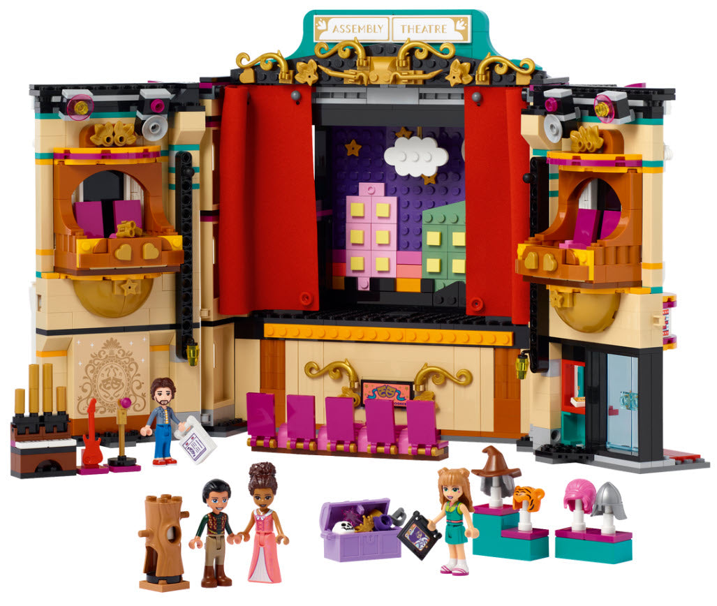 Inhalt: LEGO Friends 41714 Andreas Theaterschule