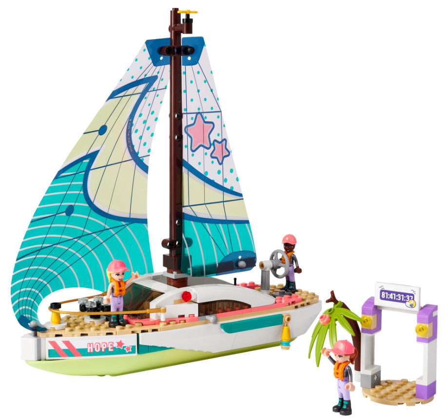Inhalt: LEGO Friends 41716 Stephanies Segelabenteuer
