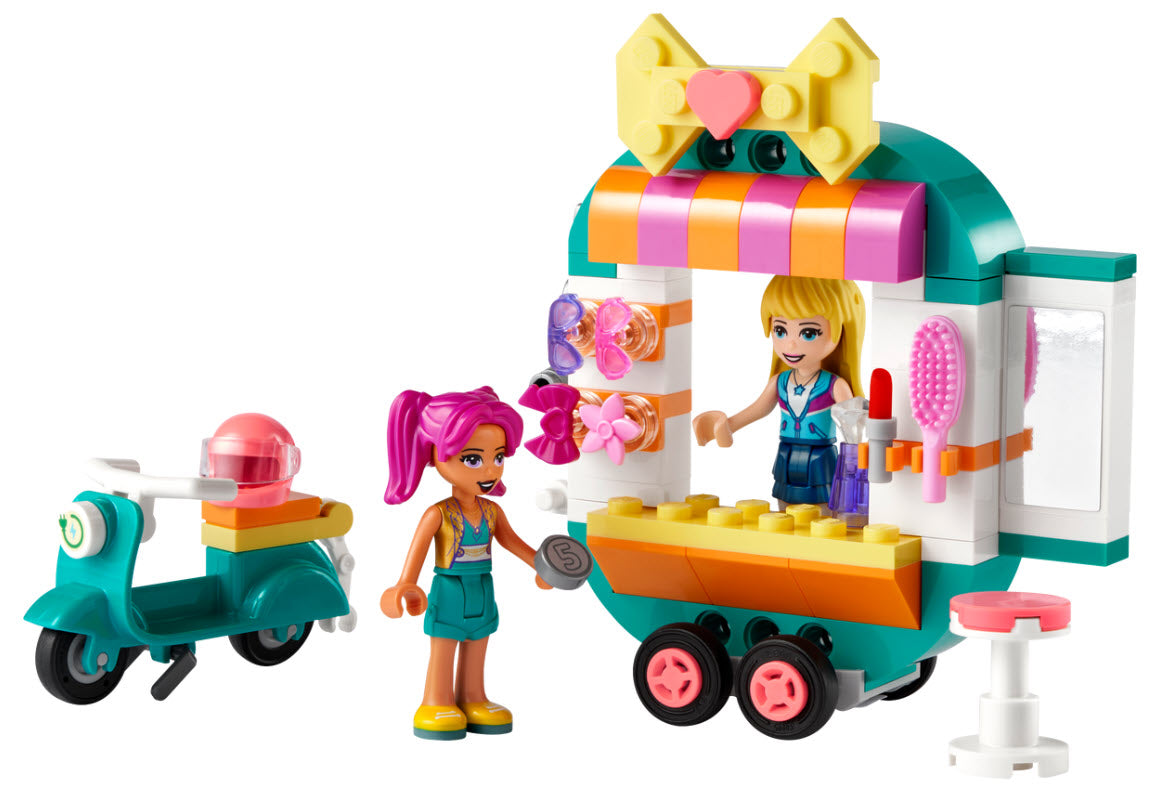 Inhalt: LEGO Friends 41719 Mobile Modeboutique