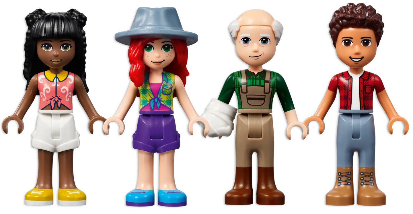Minifiguren: LEGO Friends 41721 Bio-Bauernhof