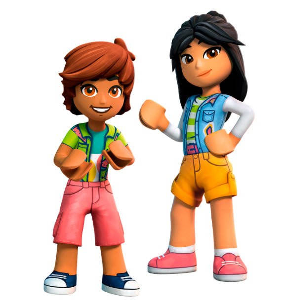 Minifiguren: LEGO Friends 41723 Donut-Laden