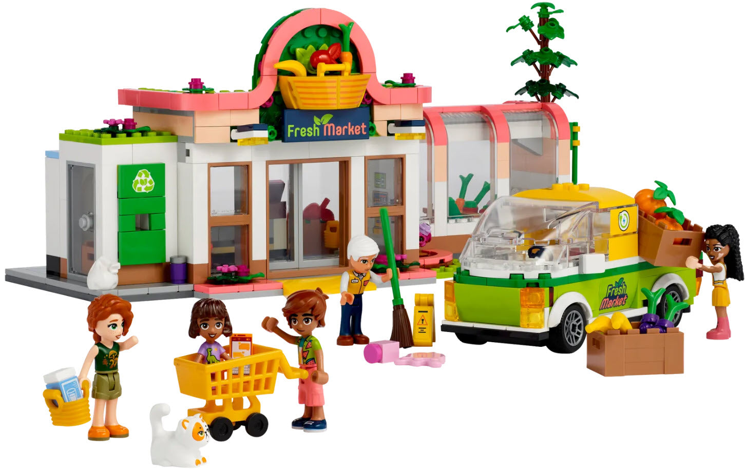 Inhalt: LEGO Friends 41729 Bio-Laden