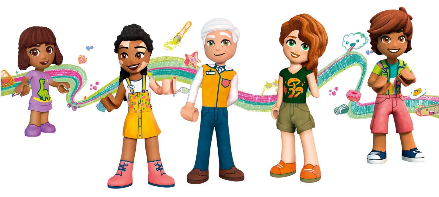Minifiguren: LEGO Friends 41729 Bio-Laden